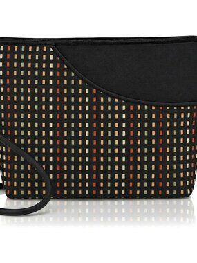 Women's Tapestry Claire Purse Crossbody Handbag, Adjustable Cord, Hand